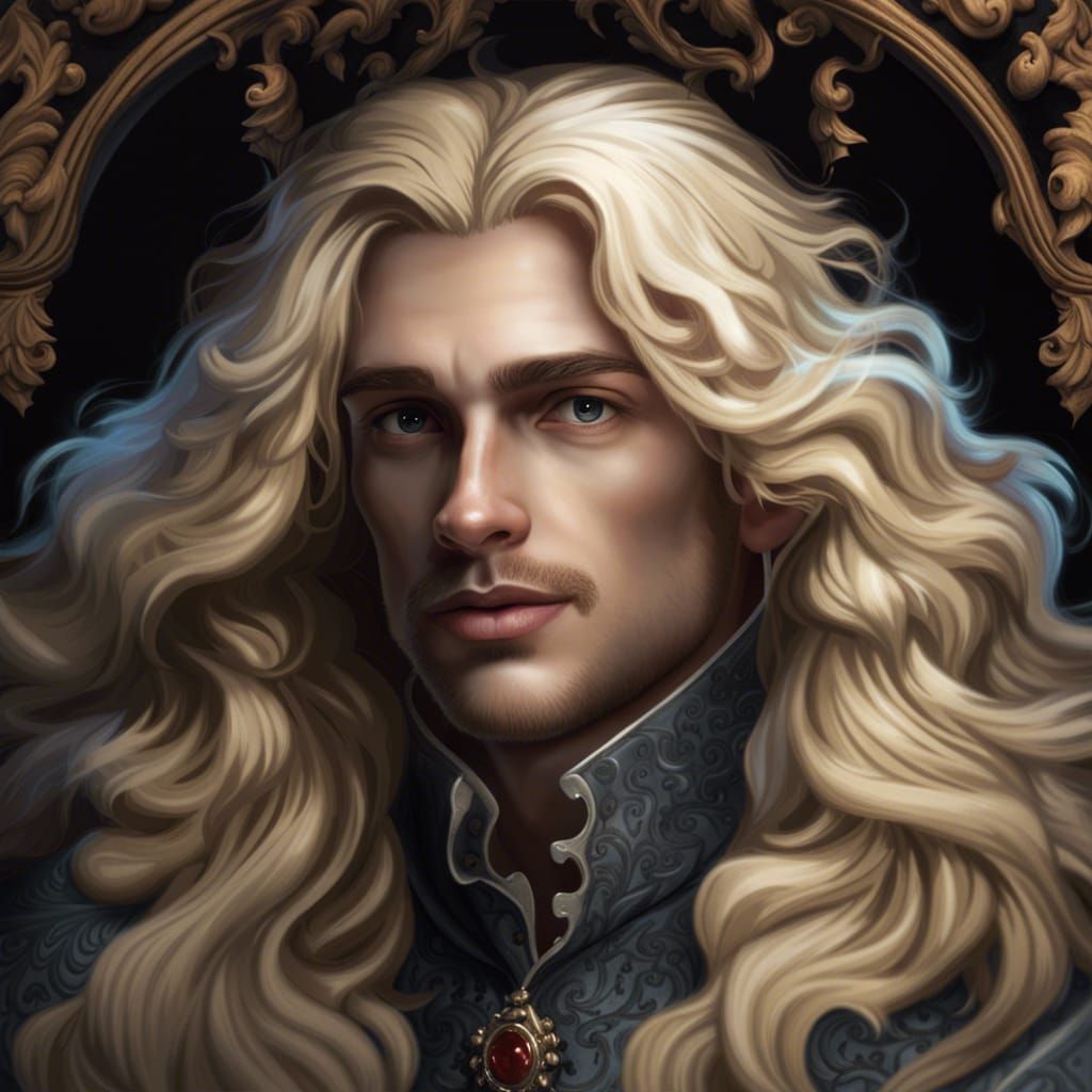 Baroque Male Portrait in Luminist Style