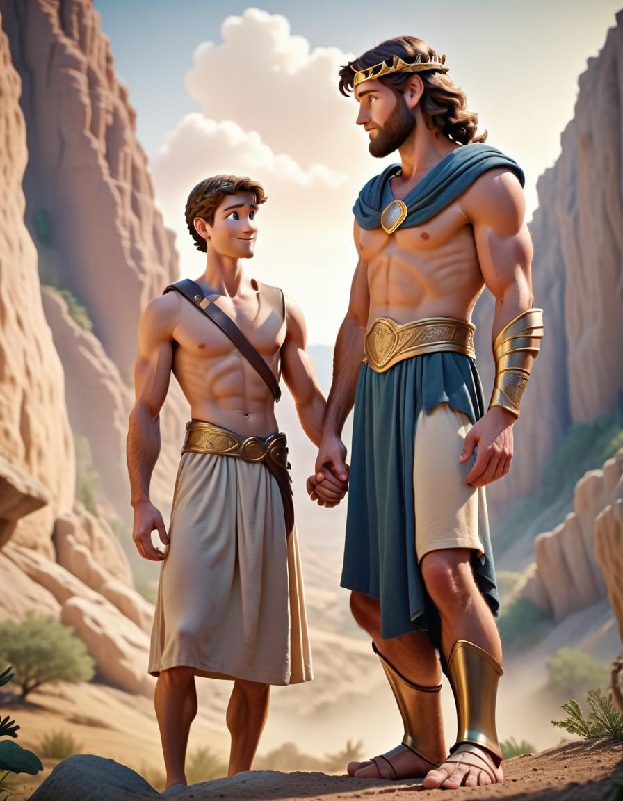 Antinous and Emperor Hadrian