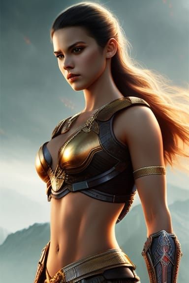 Warrior Girl from the Southern Lands 10