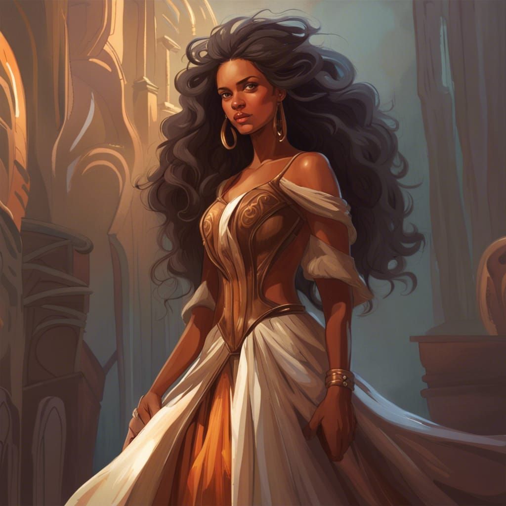 real extremely beautiful funny face of bohemian  in summer a...