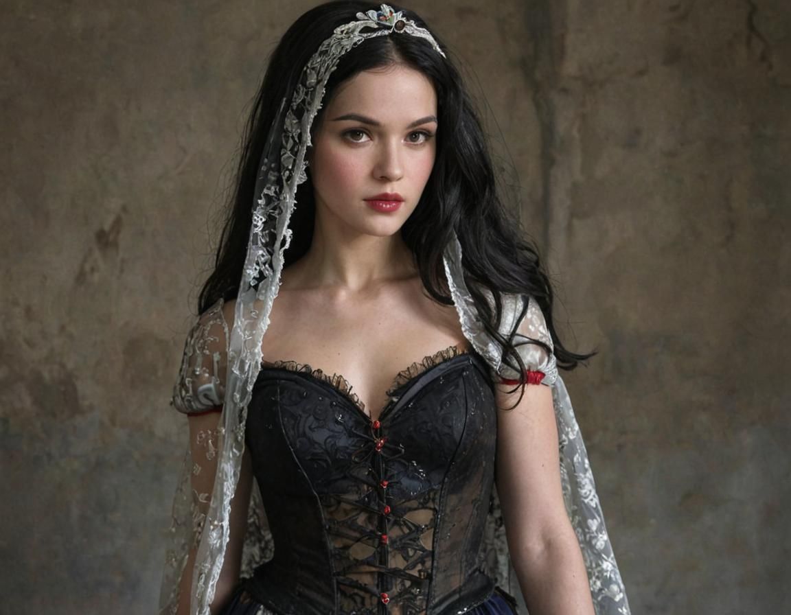 Snow-White Gothic Landscape