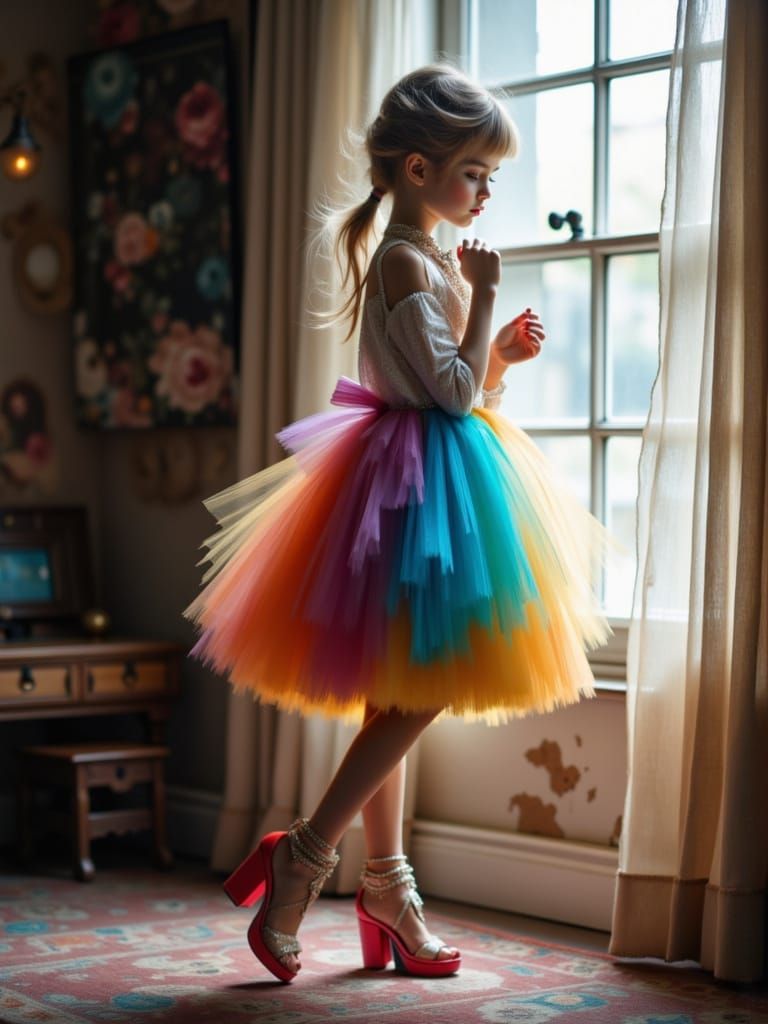 <lora:Faces of beauty:1.0> <lora:Multiple-exposure:1.0>
A black and white photograph of a young girl standing in fron...