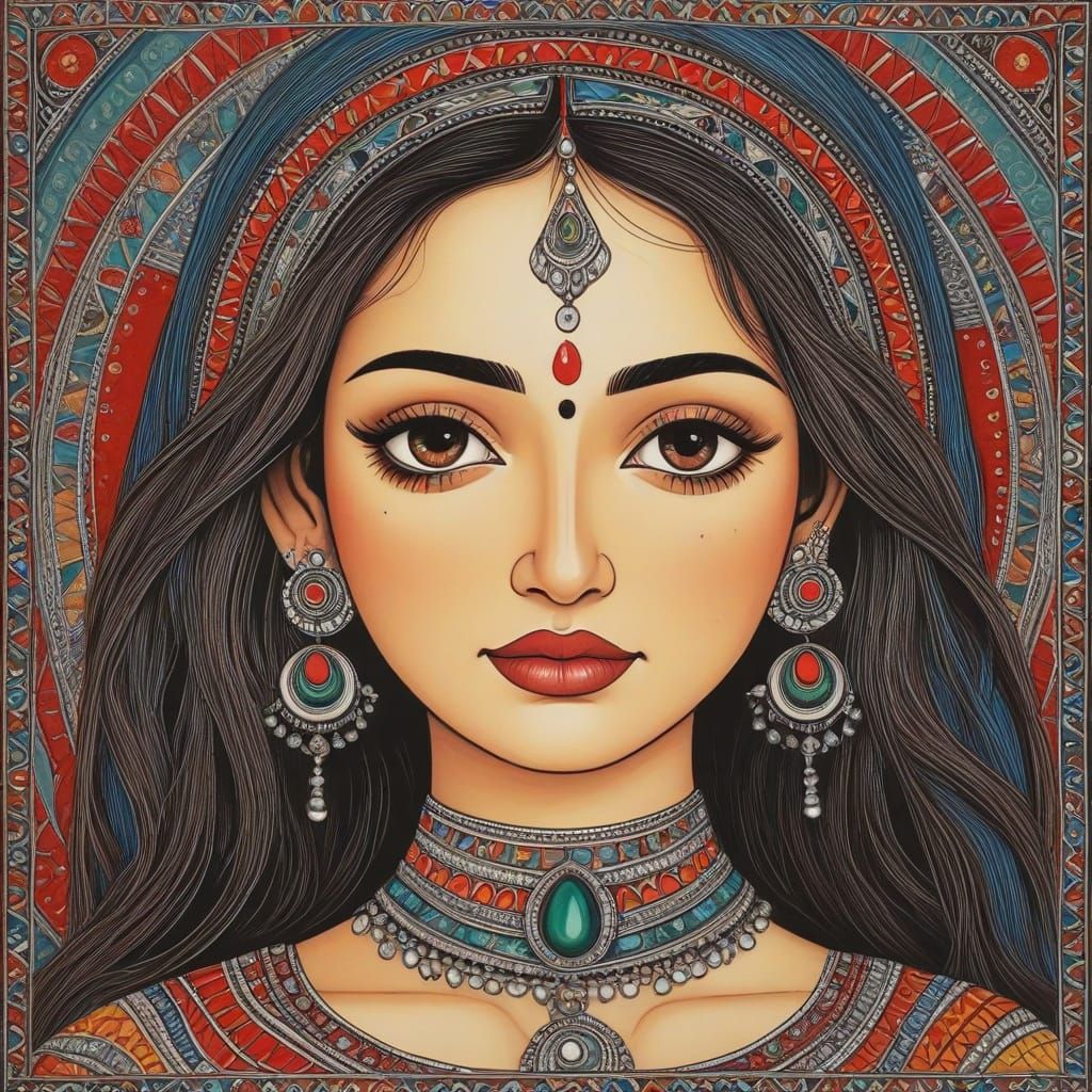 Madhubani Art: Silence Transforming into Vibrant Chaos