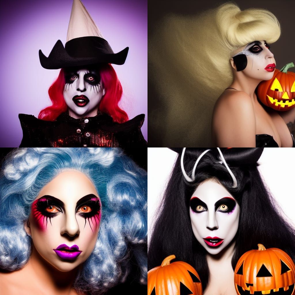 Scary Halloween Figure in Professional Photography Style