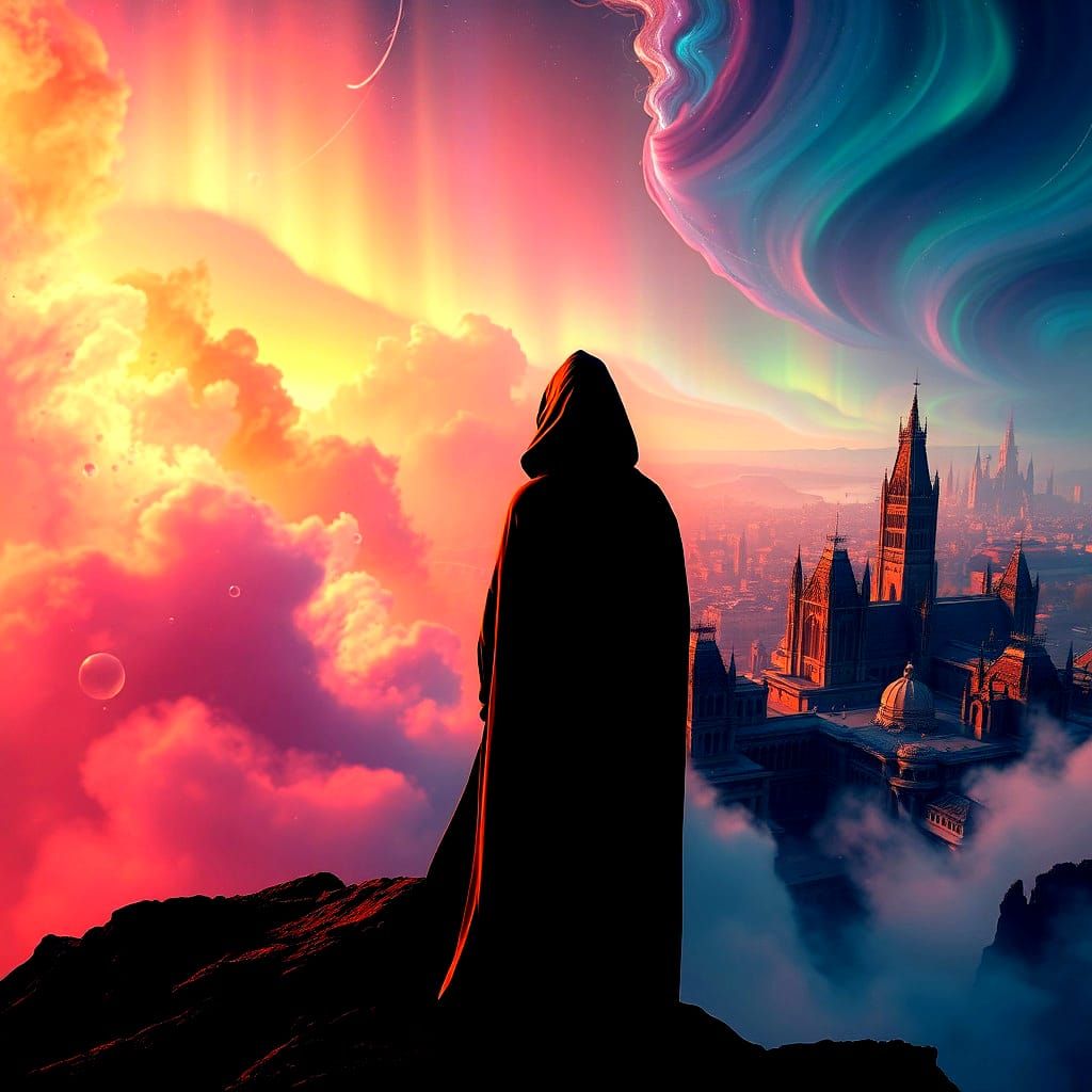 Fantastical Fantasy Scene in Deep Color as Unreal Engine 5 C...