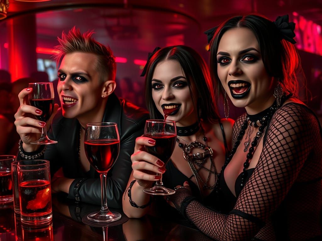 Modern Vampire Night on the town