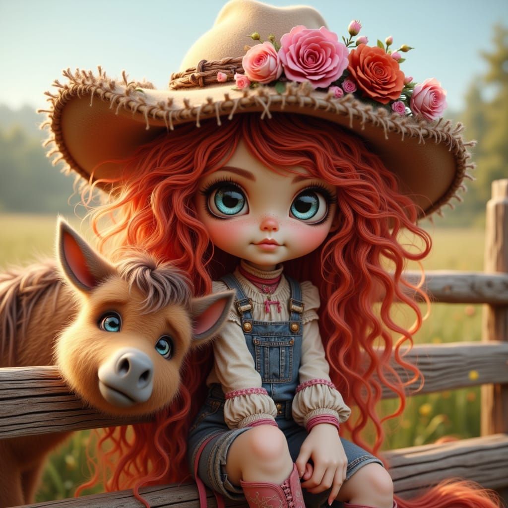 Sally Brewster and CoCo