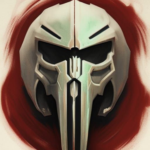Sinister Mythosaur Skull Logo of Mandalore