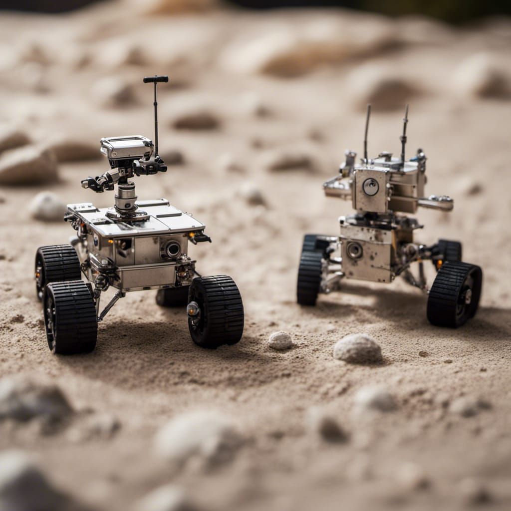 Lunar Rover and Lander: Professional Photography