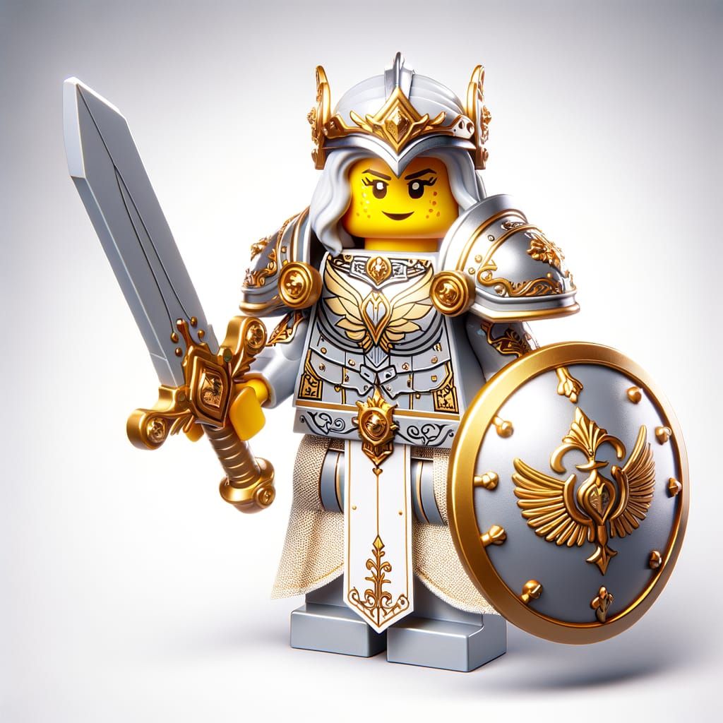 LEGO Paladin: Heroic Knight in Shining Armor