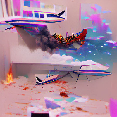 Devastating Plane Crash Aftermath