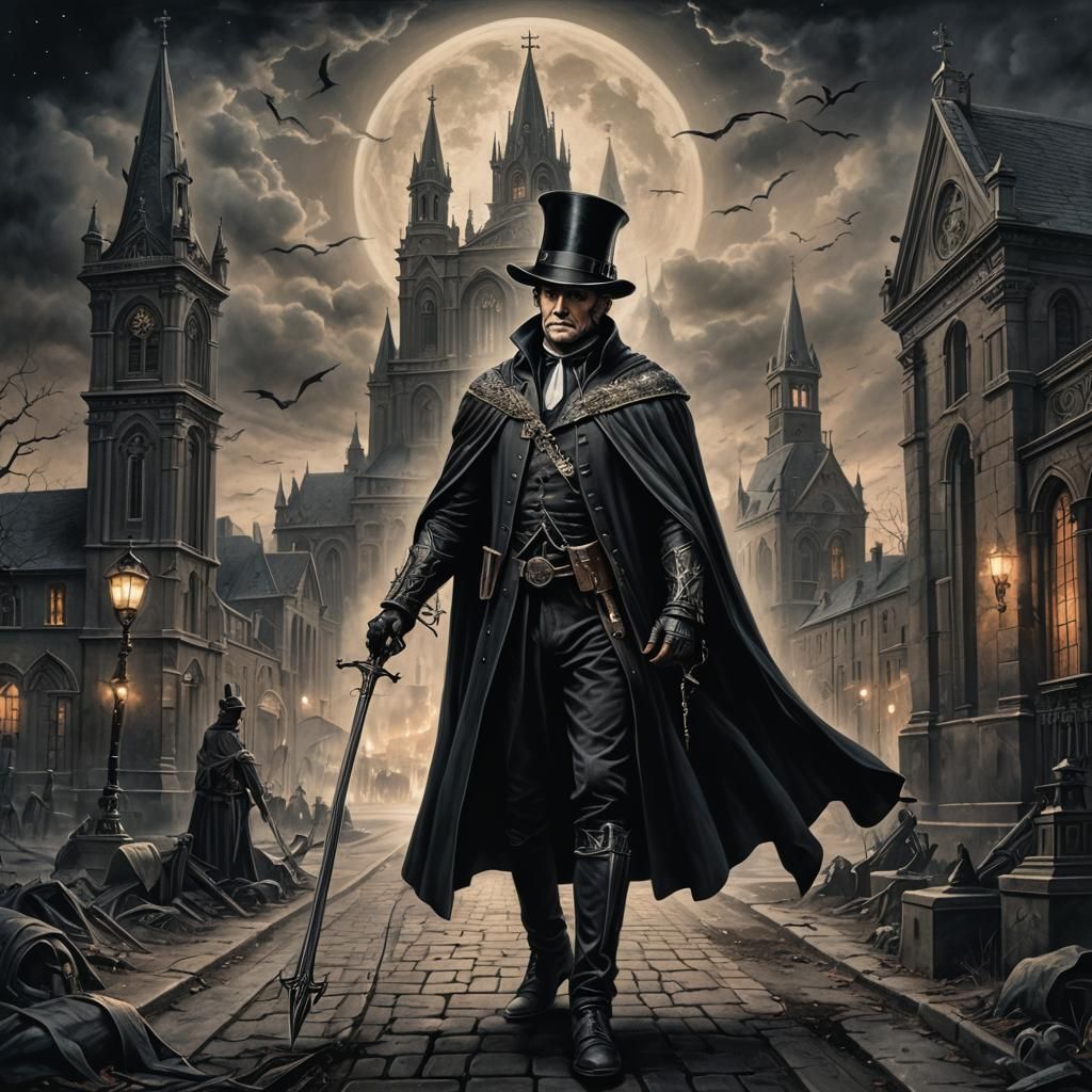 Renaissance Man Tattoo at Crossroads in Grayscale