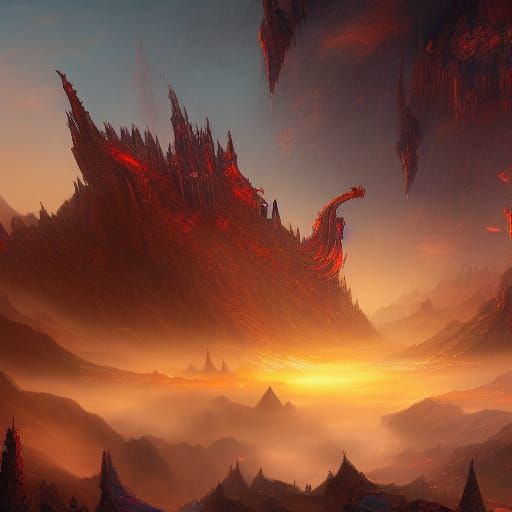 Detailed Matte Painting of a Hot Man