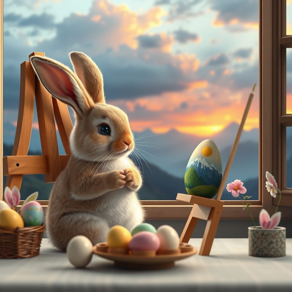 Easter bunny helpers