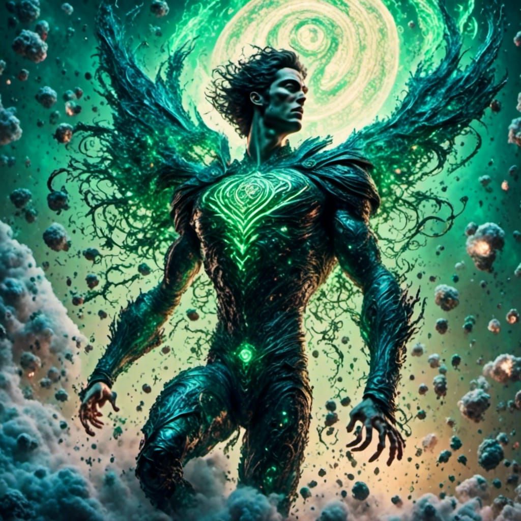 Superman Saves Airliner, Comic Book Art