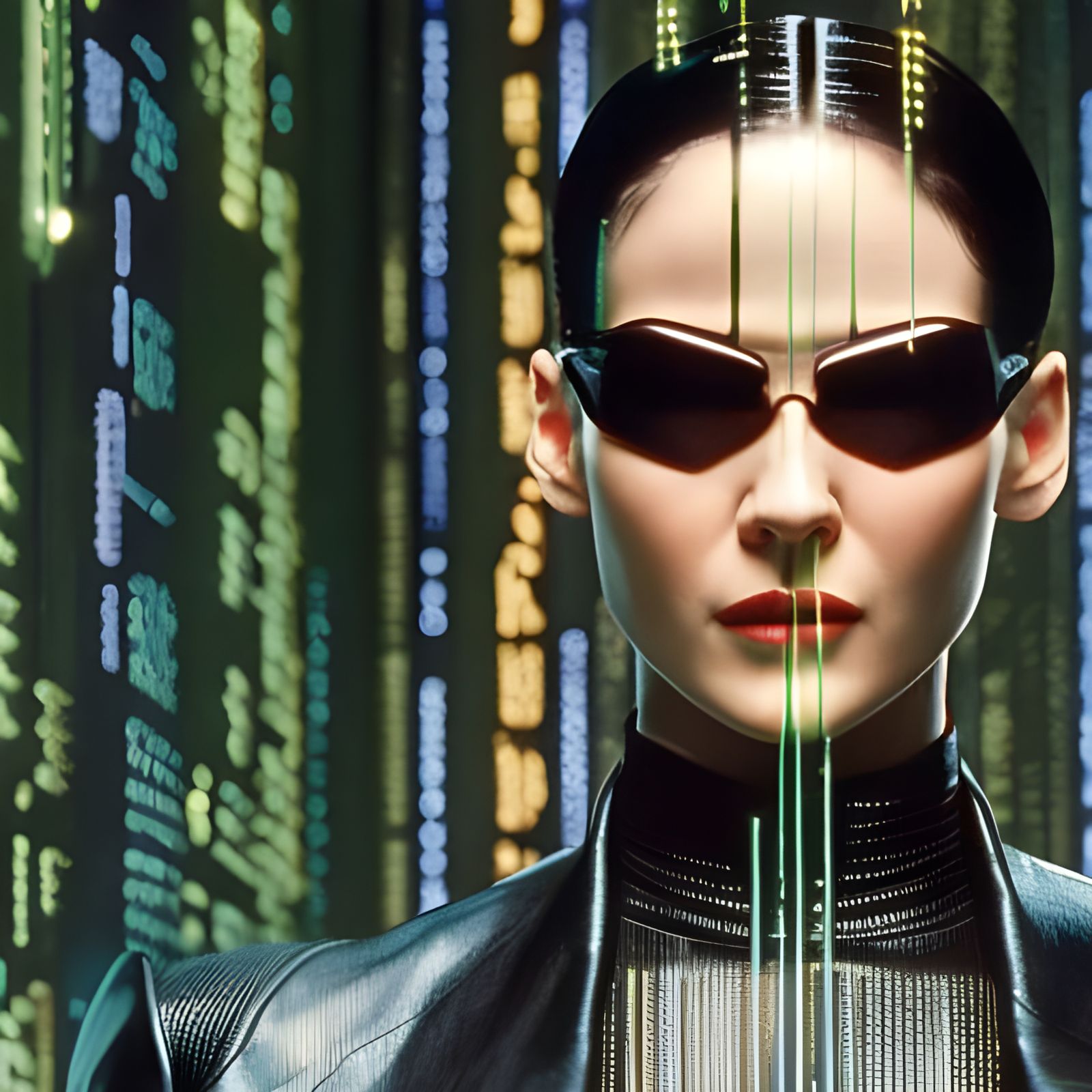 Only female in the Matrix