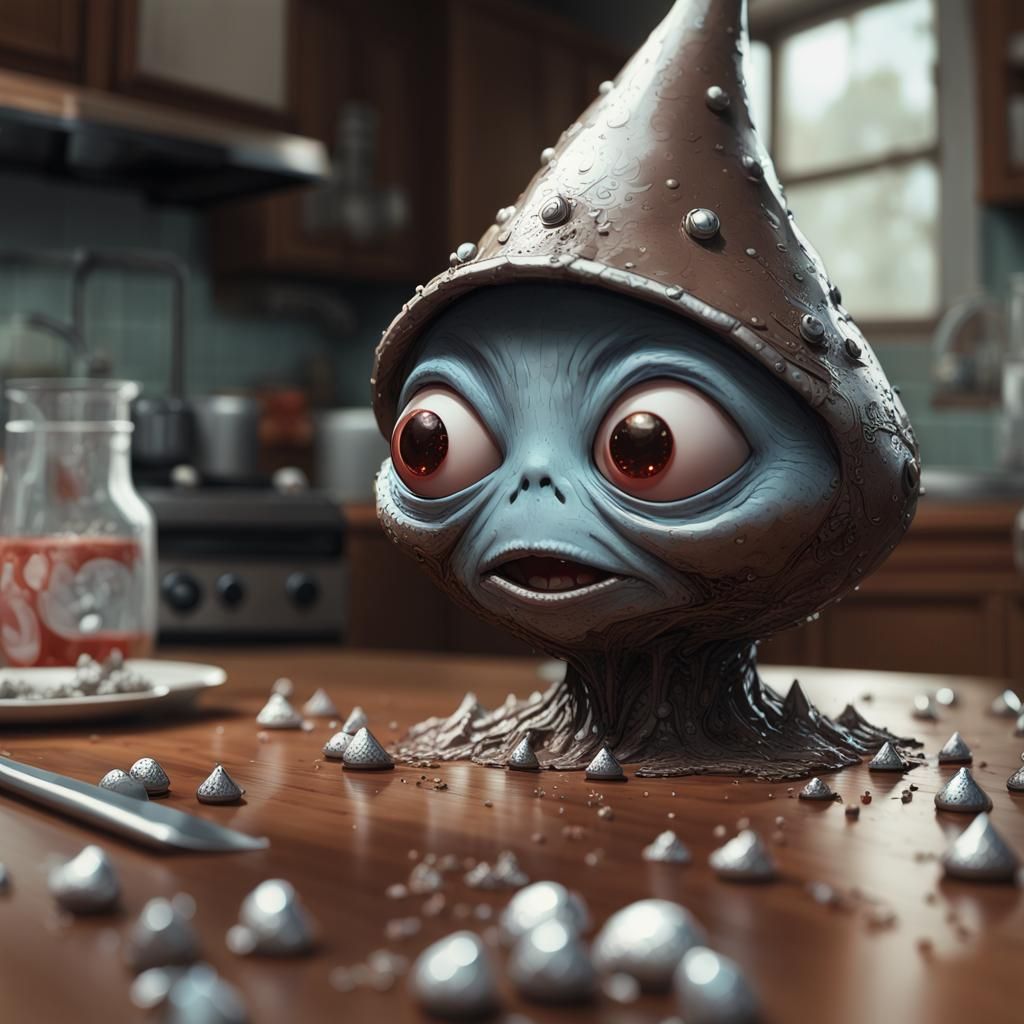 Hershey's Kiss Alien