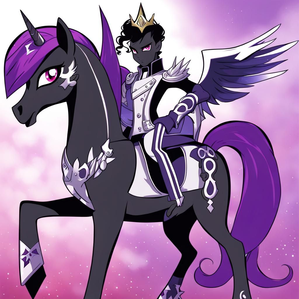 King Sombra in Anime Key Visual Style