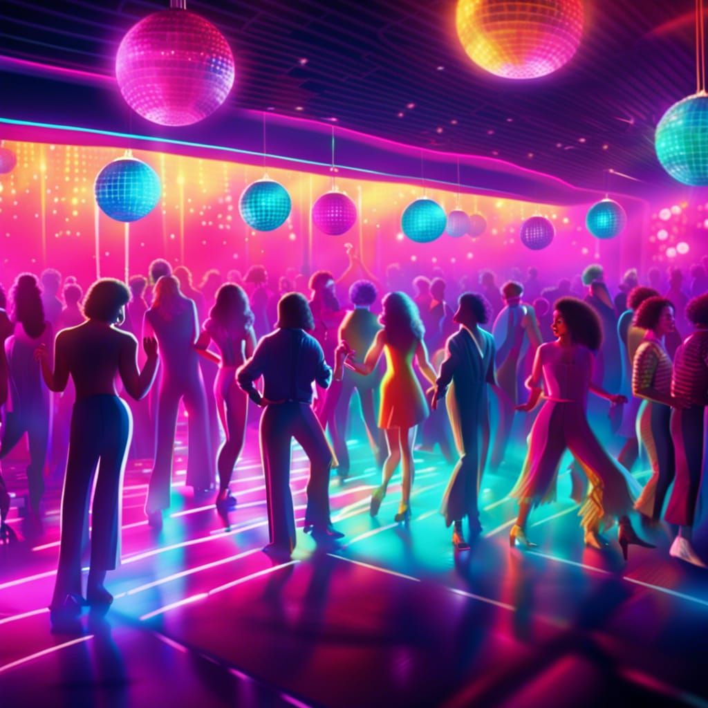 1980s nightclub