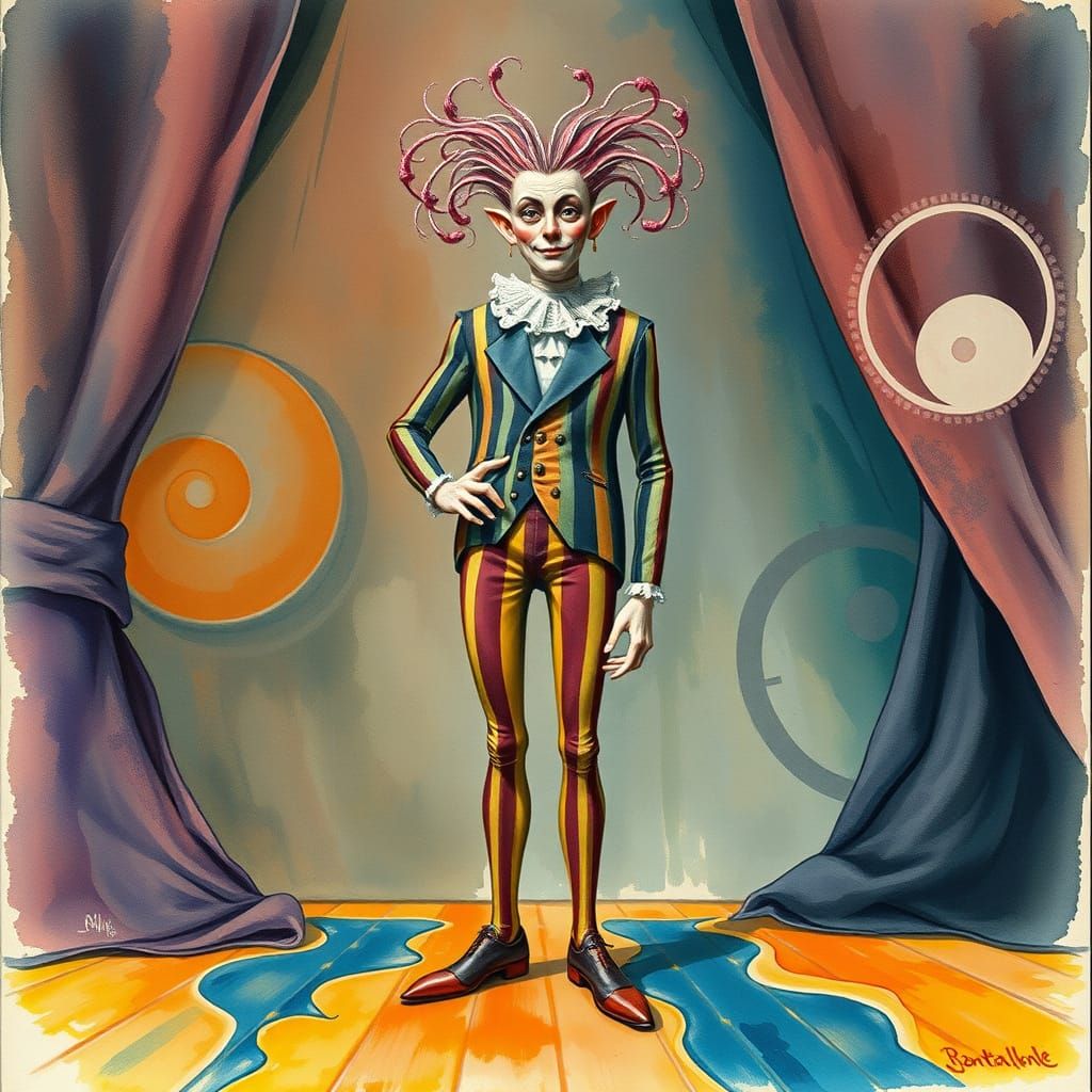 Pantalone on Stage: A Bizarre Portrait
