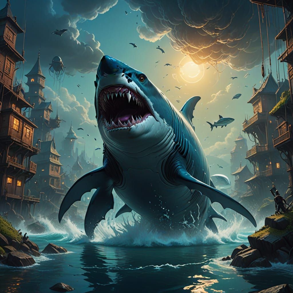 Mysterious Ocean Hybrid Monster Breaches Water