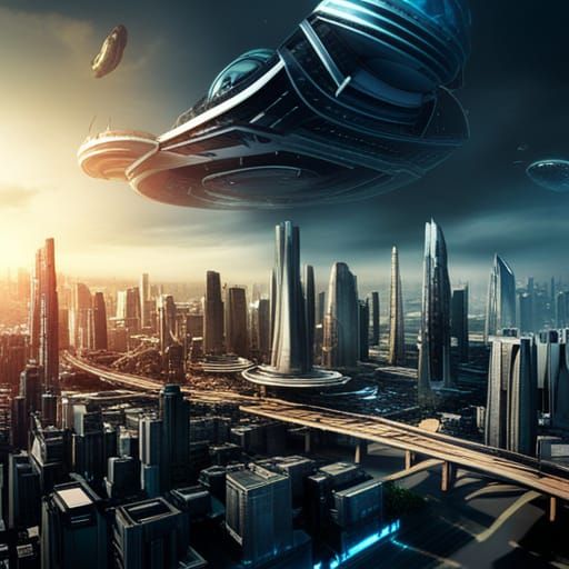 Futuristic Cityscapes 🛸🏙️