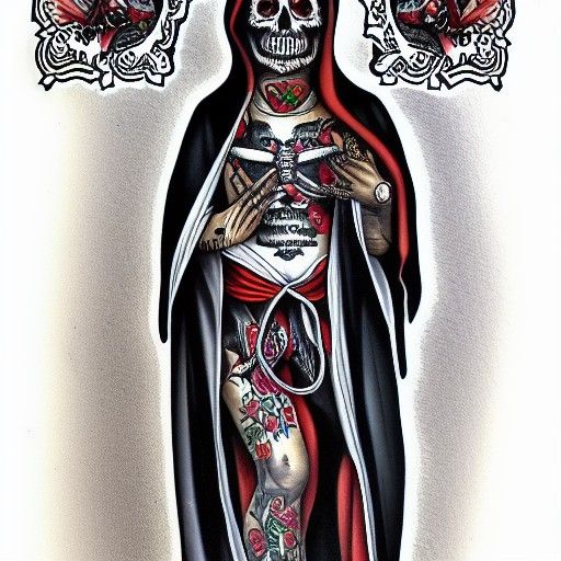 Santa Muerte tattoo