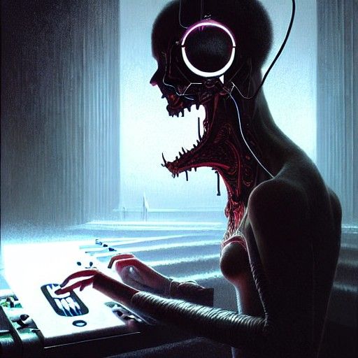 AI DJ Satan: A Digital Fantasy Vision