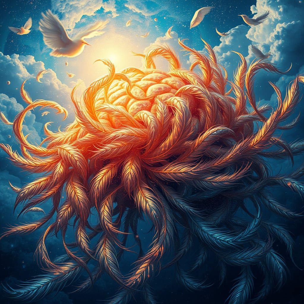 Mind Aflame with Cosmic Inspiration