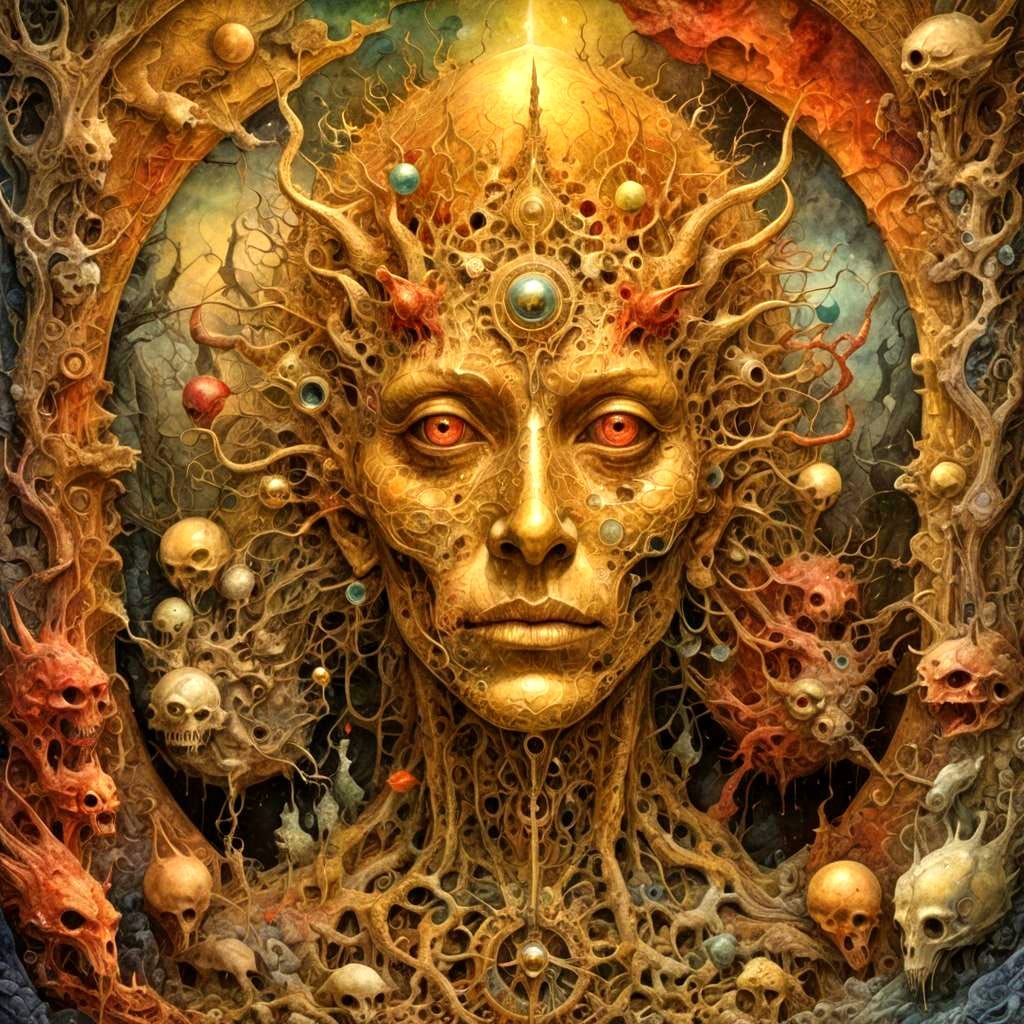 Surreal Wasteland Inferno with Cryptids