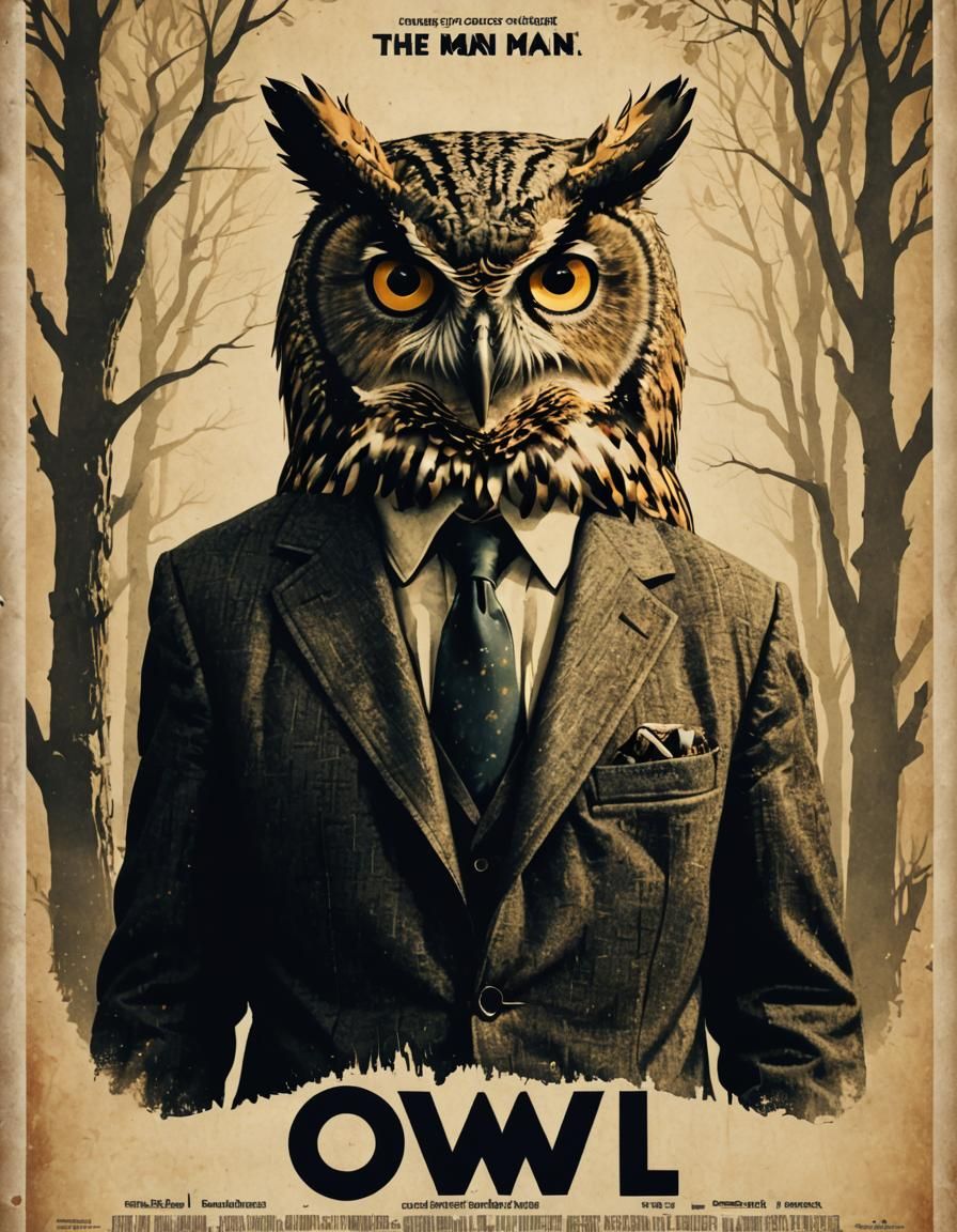 Owlman Movie Poster Art
