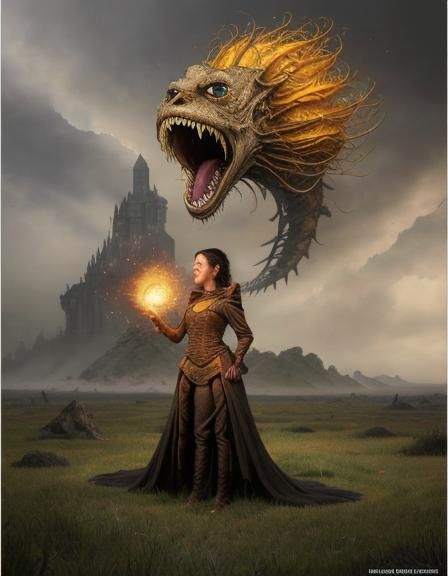 Magical Biological Forms with Chromatic Aberration