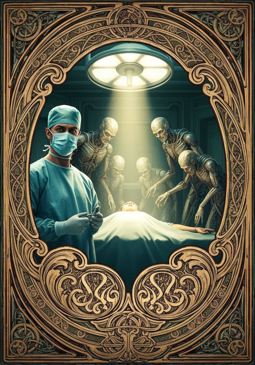Sci-Fi Doctor Art Nouveau Medical Theatre