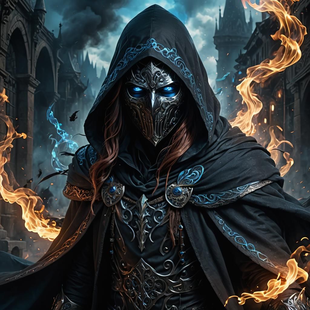 Masked Celaena Sardothien aka Fireheart
