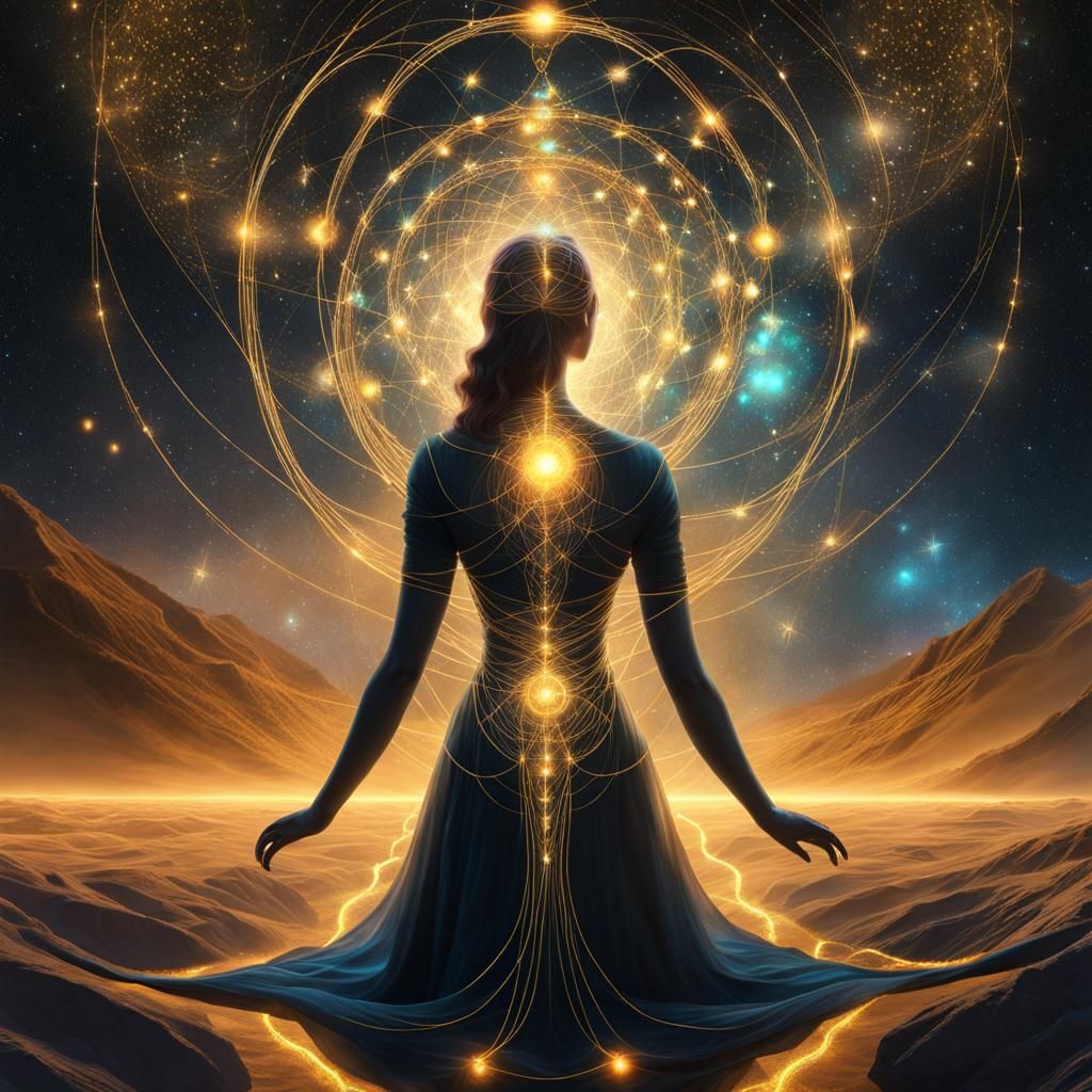 Cosmic Goddess Embodies Scientific Secrets