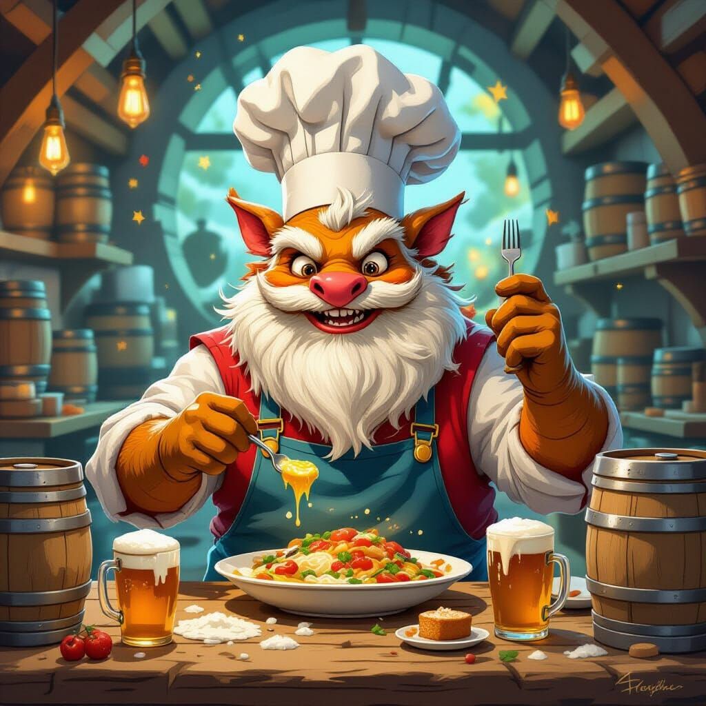 Eastern Dragon Chef's Whimsical Brewery Feast