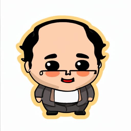 Chibi Danny DeVito Illustration