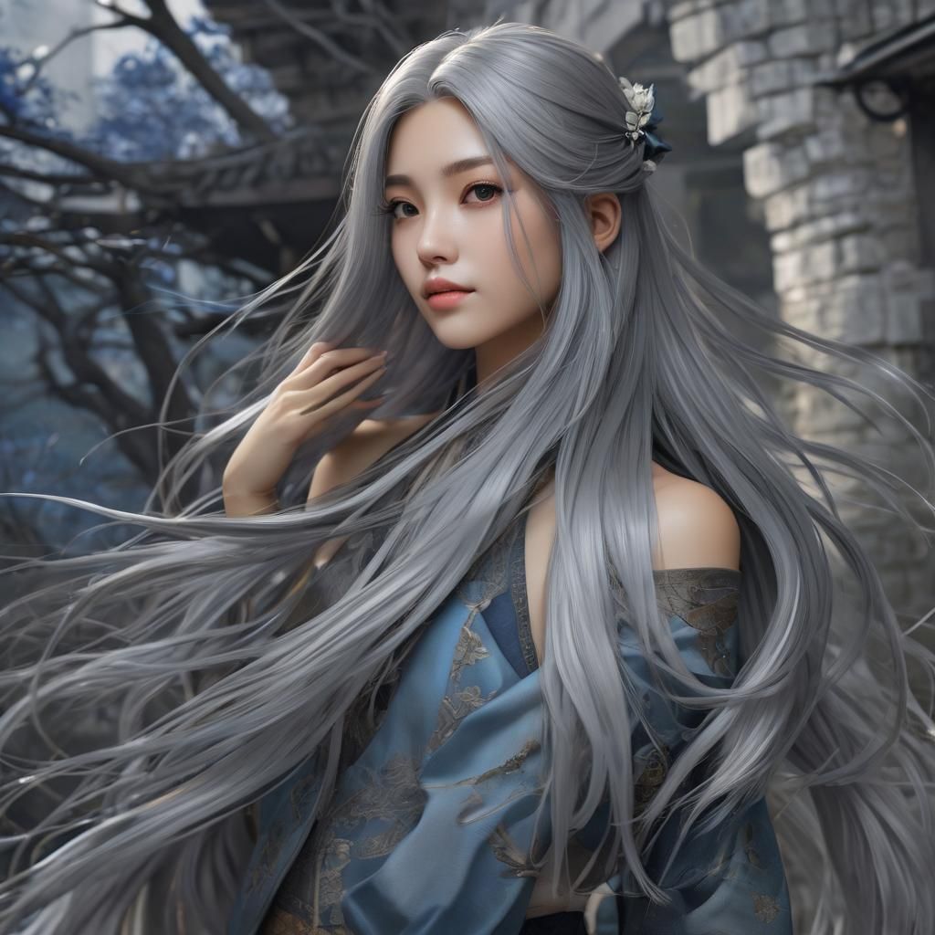 Stunning Thai Woman in Detailed Anime Art