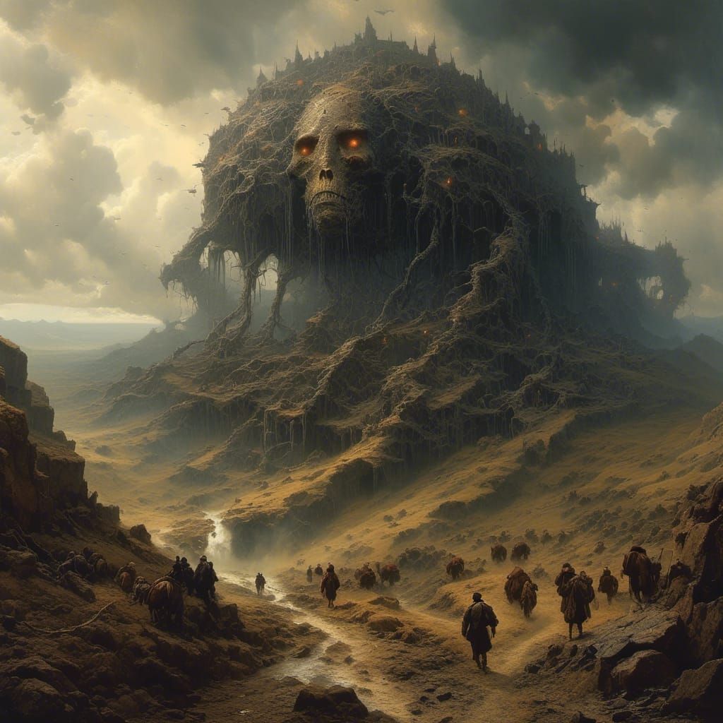 Dream Thief: Eerie Masterpiece in Dark Fantasy Style