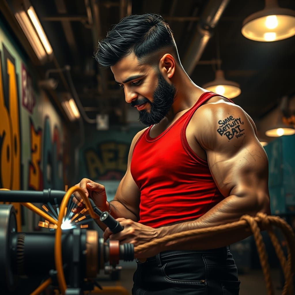 Iranian Muscle Hunk! - [Pt. 2].