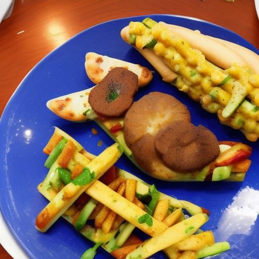 AI-Generated Image of Food