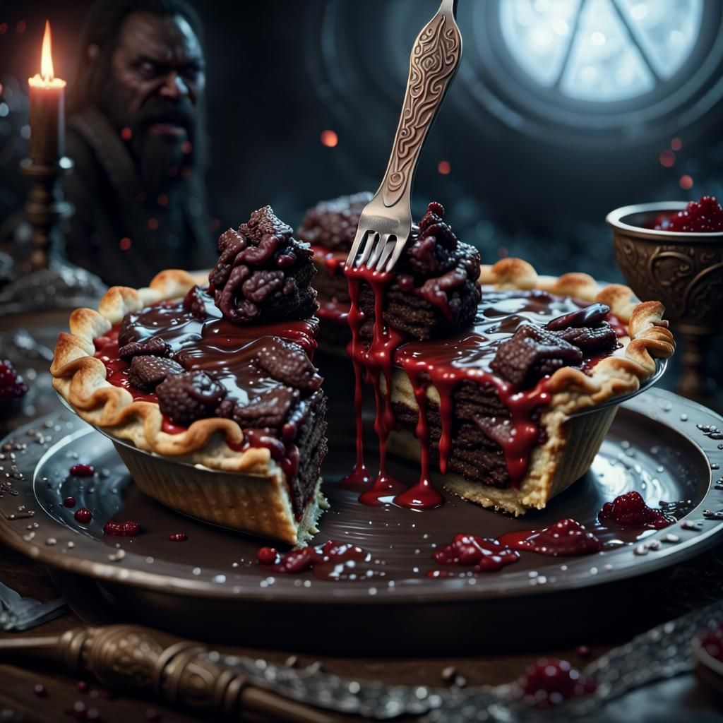 Klingon blood pie.