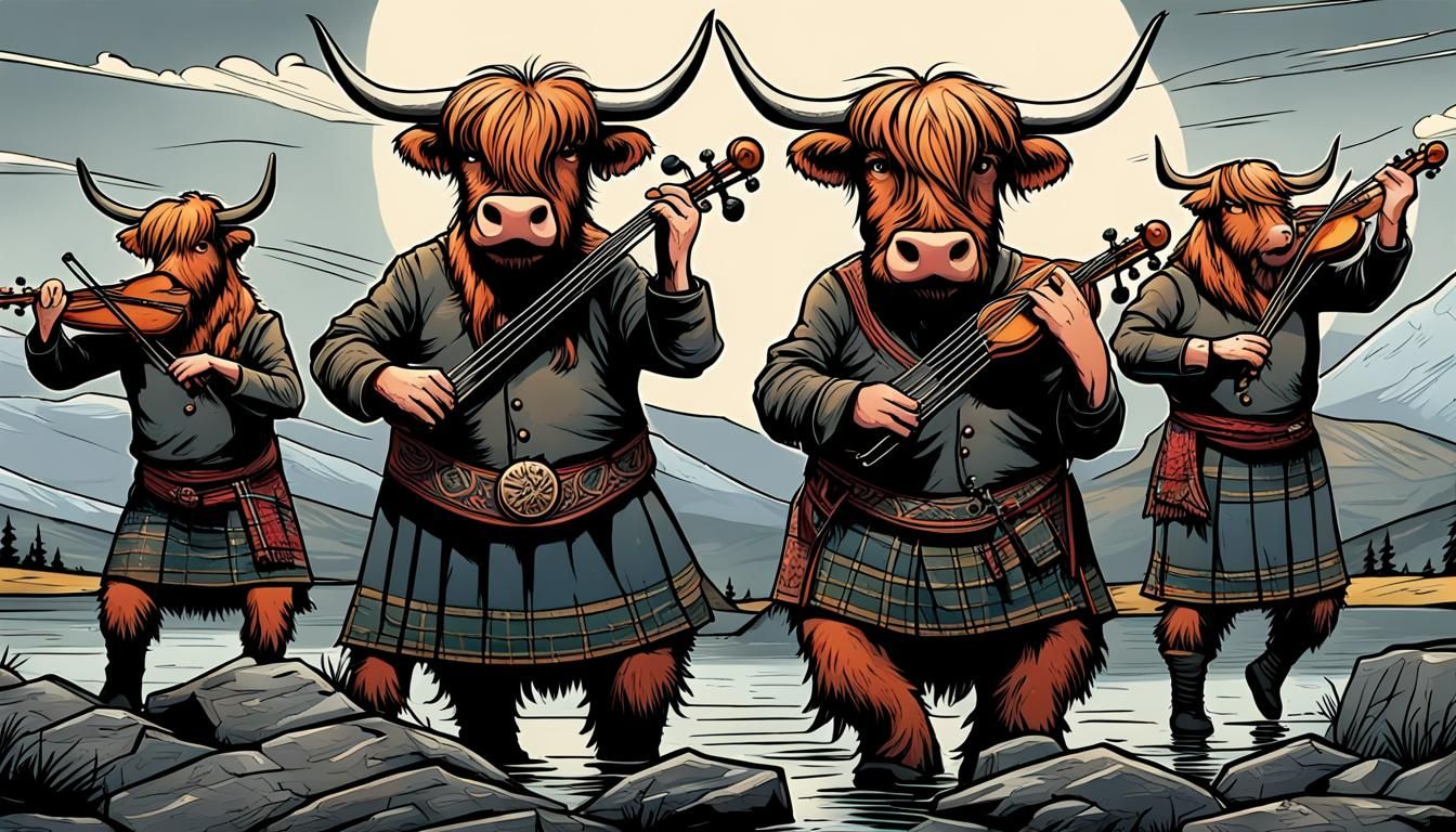 Moo-sical Mischief: Moo Strings Attached!