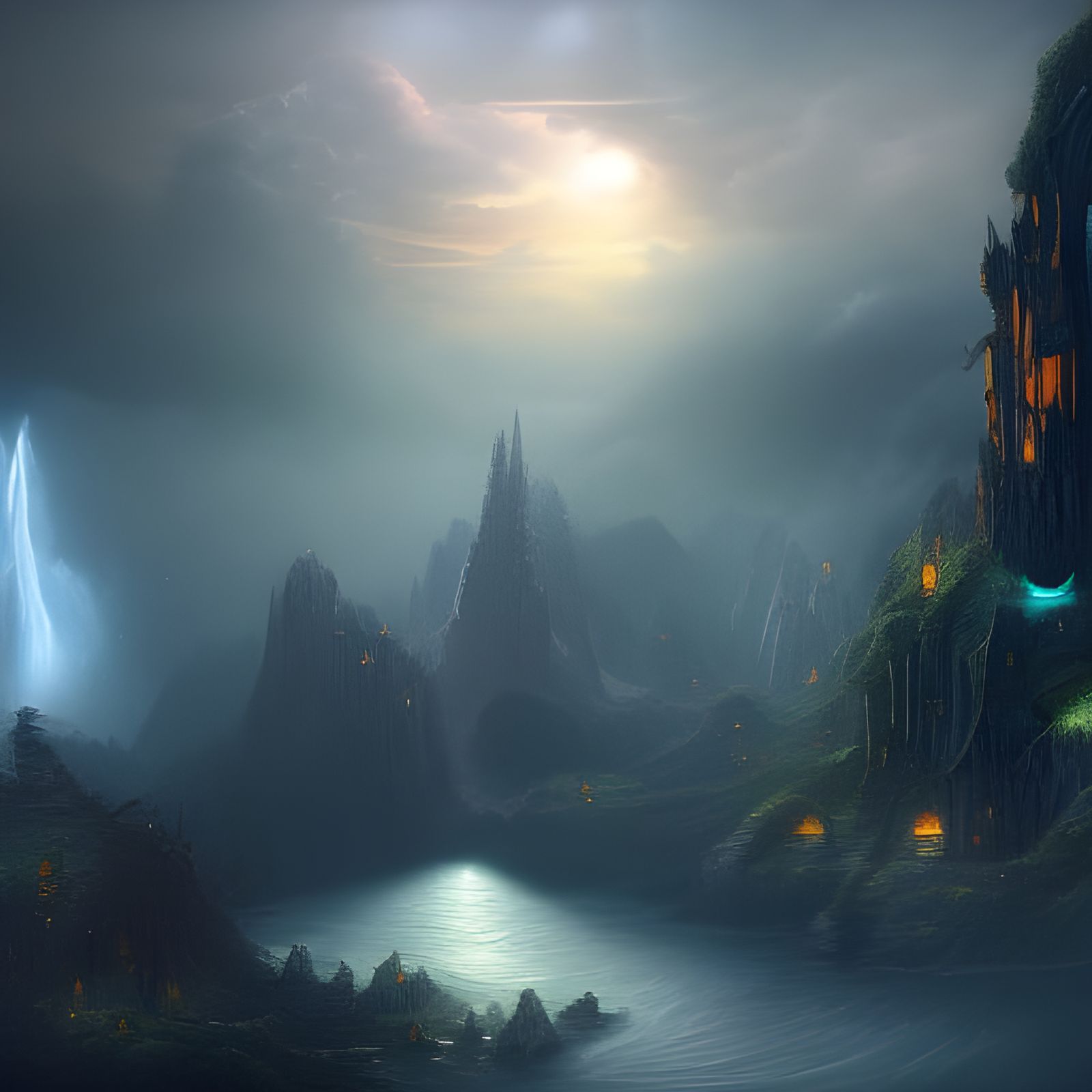 High Fantasy Portal: Darkness to Light in 4K