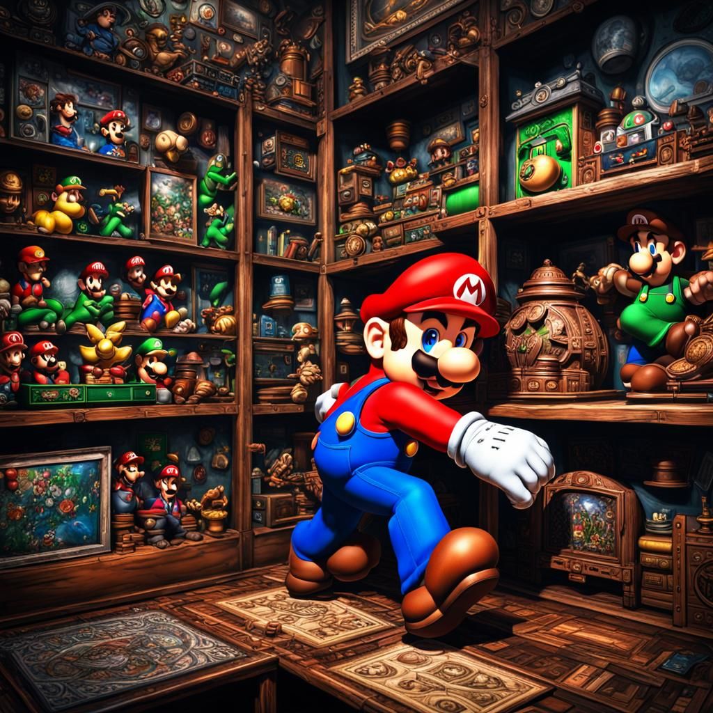 Hyperrealistic Mario Bros. in High Definition