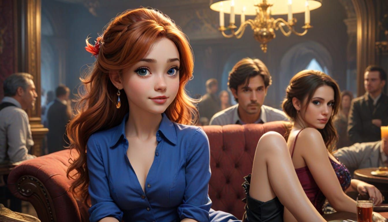 Surrealist Portrait of a Leg in Mid-Air