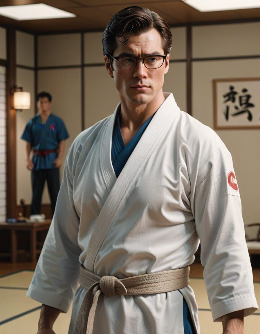 Clark Kent in Karate Robes: Concept Art