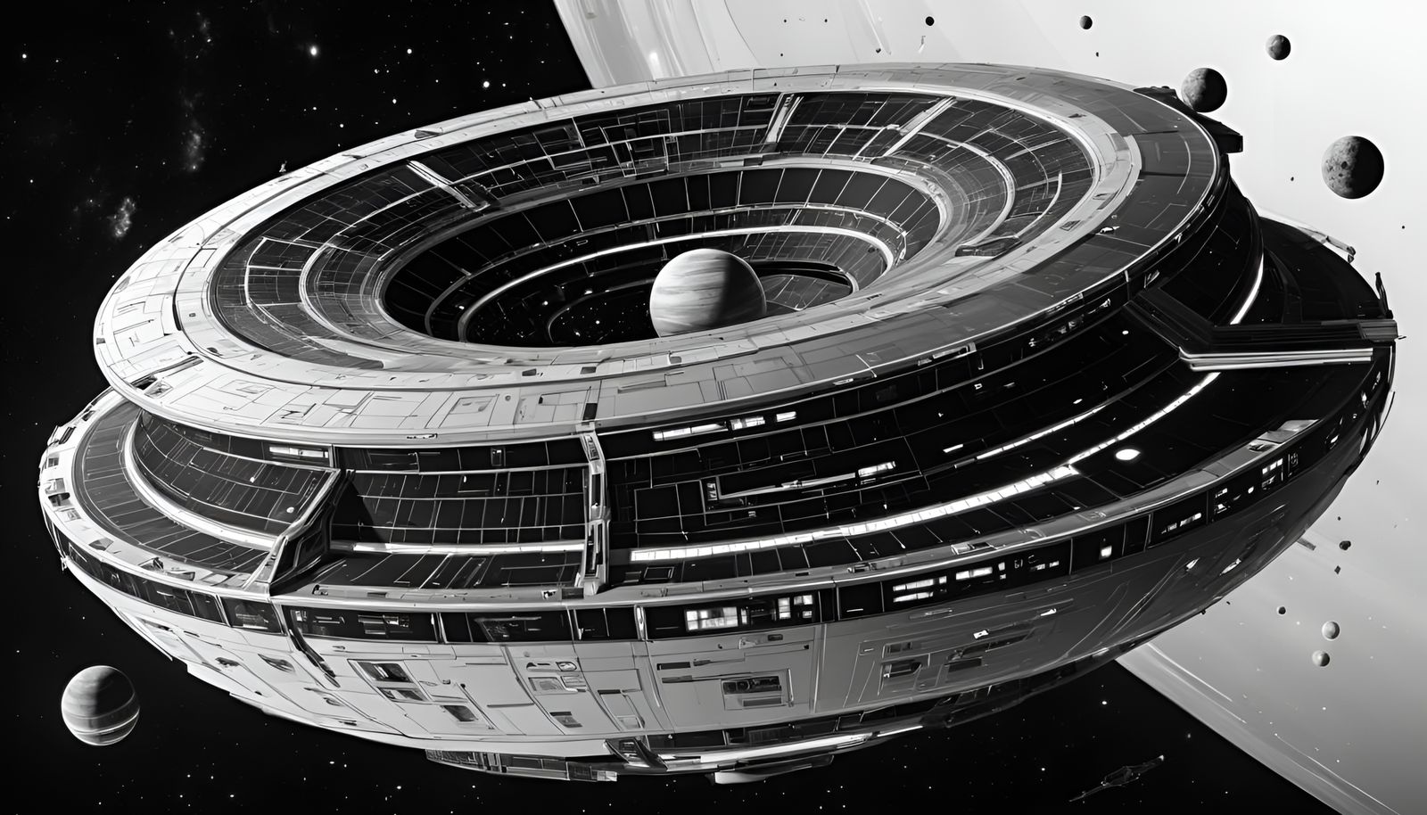 G.D.F: Orbital Artificial Satellite Manufacturing Complex.