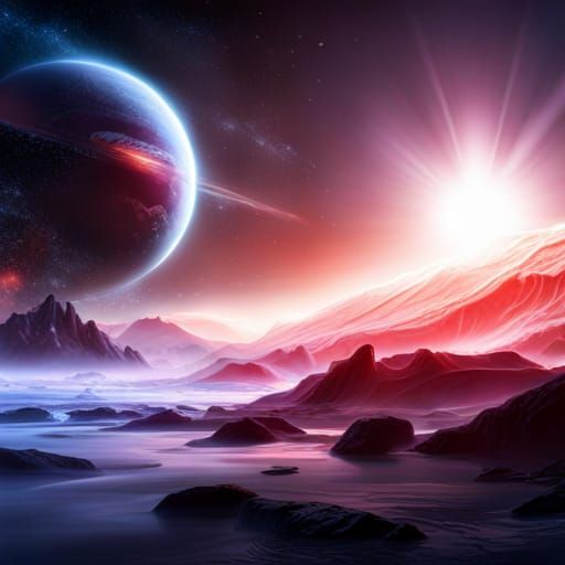 Photographic Alien Encounter in 8K Resolution