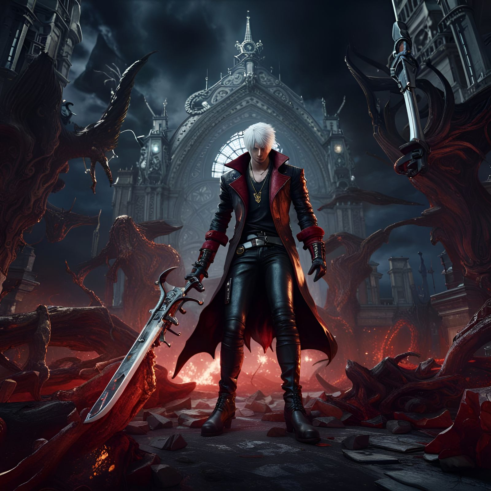 Dante from Devil may cry